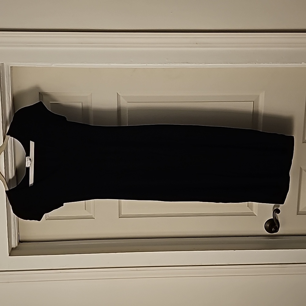 See You Monday black bodycon dress
